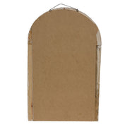 Snowy Church Distressed Arch Frame