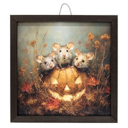 Three Little Mice and Jack Box Frame - 12" Sq.