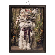 Heirloom Persian Cat Box Frame - 12x16