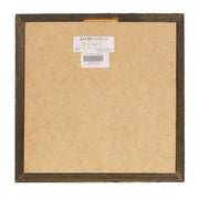 Brown Cow Portrait Framed Print - 12"