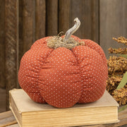 Mossy Orange Polka Dot Pumpkin