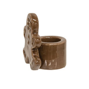 Ceramic Gingerbread Man Taper Holder