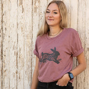 Bunny Floral T-Shirt - Small