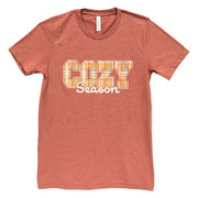 Cozy Season T-Shirt - Heather Clay - Large