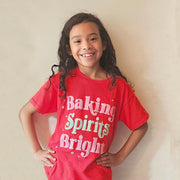 Baking Spirits Bright Youth T-Shirt - Red - Small