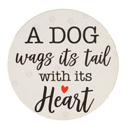 Dog Mom Round Magnet  (3 Count Assortment)