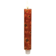 Shades of Autumn LED Taper - 8 In H