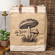 Go Wild For A While Jute Tote