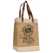 Wild and Free Jute Tote