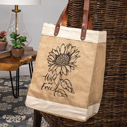 Wild and Free Jute Tote