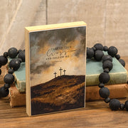 Take Up Your Cross Block - 4x6