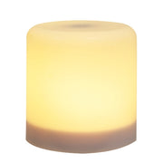 White Flame Illusion LED Pillar - 3"H