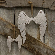 Shabby Chic Hanging Angel Wings - Small