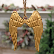 Vintage Gold Hanging Angel Wings