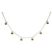 Vintage Gold Sleighbells Garland - 4 Ft.