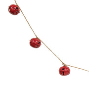Red Metal Jingle Bell Garland - 5 Ft. L