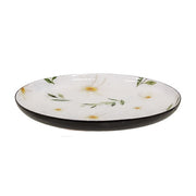 Blossoms Enamel Candle Plates (Set of 2)