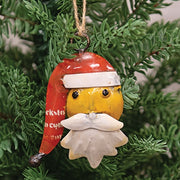 Recycled Metal Kris Kringle Ornaments