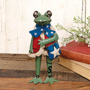 Recycled Metal Felton Americana Frog