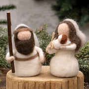 Nativity Felted Ornaments (Set of 2)