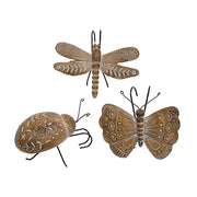 Distressed Embossed Resin Bug Plant Hanger  (3 Count Assortment)