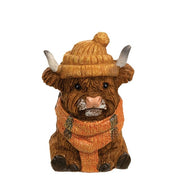 Resin Chilly Highland Cows (Set of 6)