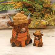 Resin Chilly Highland Cows (Set of 6)