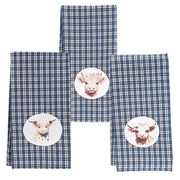 Pretty Highland Portrait Dish Towel  (3 Count Assortment)
