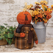 Johnny Scarecrow Doll with Crow