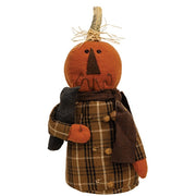 Johnny Scarecrow Doll with Crow