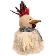 Stuffed Ms. Chicken In Dress - 11.5"H