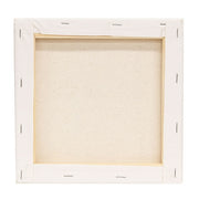 Winter Wreath Cow Canvas - 8" Sq.  (2 Count Assortment)