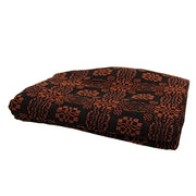 Pumpkin & Black Gettysburg Throw