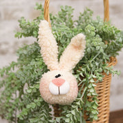 Fuzzy Bunny Boy Ornament