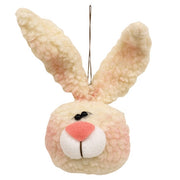 Fuzzy Bunny Boy Ornament