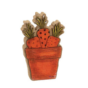 Chunky Wooden Whimsy Gathering Wabbit Sitters (Set of 4)