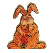 Chunky Wooden Whimsy Wabbit Sitters (Set of 3)