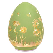 Spinning Glass LED Spring Egg  (2 Count Assortment)
