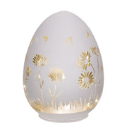 Spinning Glass LED Spring Egg  (2 Count Assortment)
