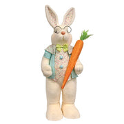 Standing Spring Floral & Eggs Bunny - 30"H  (2 Count Assortment)