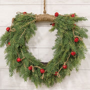 Joyful Red Jingle Bell Garland - 5Ft.