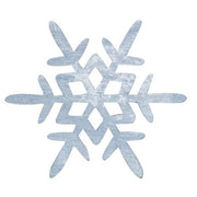 Frosty Winter Snowflake Bowl Filler - 1.5"