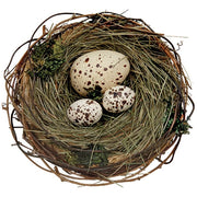 Speckled Egg Trio In Nest