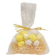 Yellow & White Speckled Eggs (24 Pack)