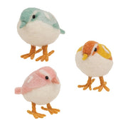 Felt Standing Spring Bird  (3 Count Assortment)