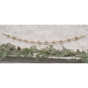 Champagne Bead & Tinsel Garland - 43"L