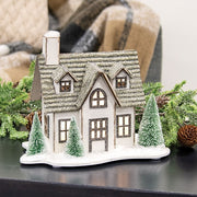 Winter Sparkle Forest LED House with Trees