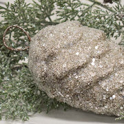 Festive Sparkle Pine Cone Ornament