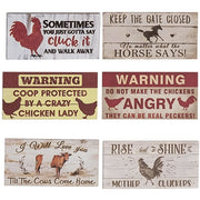 Funny Farm Magnet  (6 Count Assortment)