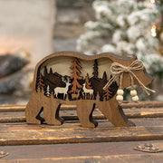 Bear Forest Scene Sitter